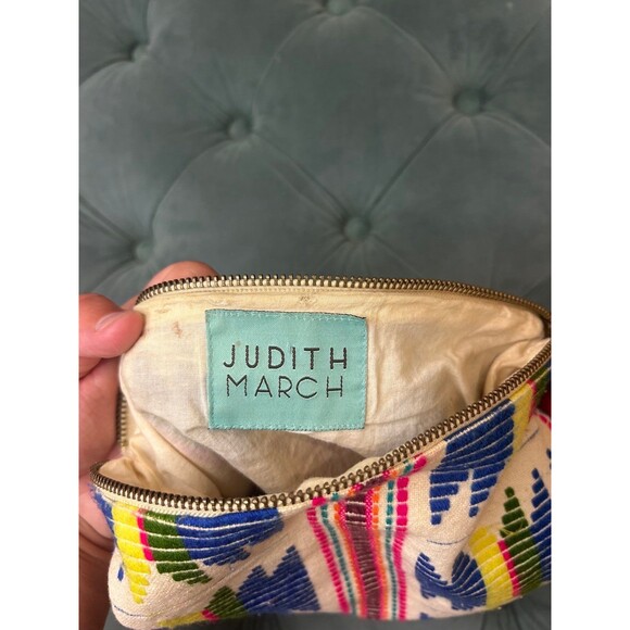 Judith March Make Up Cosmetic Travel Boho Bag - Picture 4 of 7